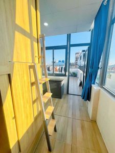 – CN 2: SLEEPBOX NỮ CỬA KHÓA RIÊNG GẦN CỘNG HÒA