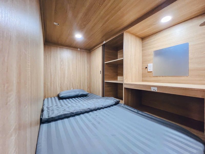 – CN 3: SLEEPBOX CỬA KHÓA RIÊNG GẦN ÂU CƠ
