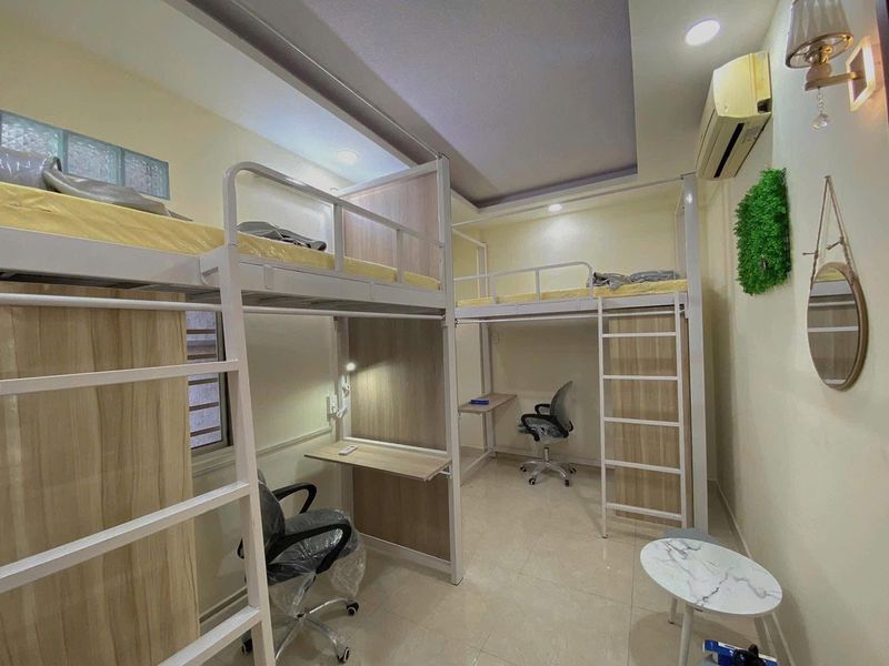 _CN 3:  MINIDUPLEX NỮ FULL NT PHÒNG 3 BẠN, 443 LÊ VĂN SỸ